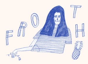 Froth illustration (c) Maria Cecilie Midttun