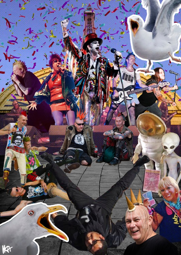 The Chaos of Blackpool Festival by Ika Lesniak