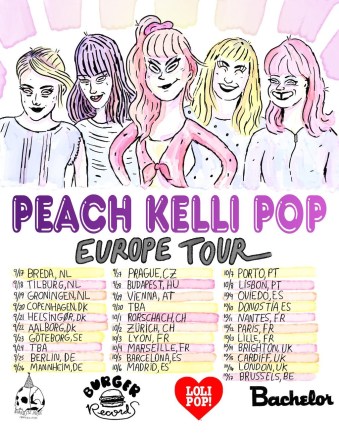 Peach Kelli Pop Tour Poster